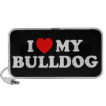 I Love my Bulldog Doodle iPod Speaker