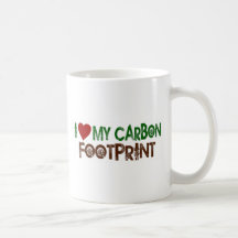 I Love My Carbon Footprint Mug