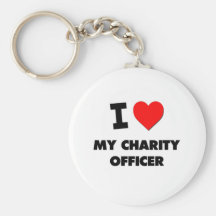 I love My Charity Officer Key Chain