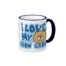 I Love My Chow Chow Mug