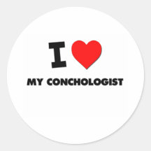 I love My Conchologist Sticker