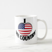 I Love My Country mugs
