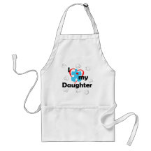 I Love My Daughter - Autism Aprons