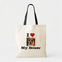 I Love My Dog (Breed) Customized Bag