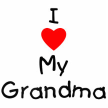 I love my grandma acrylic cut out