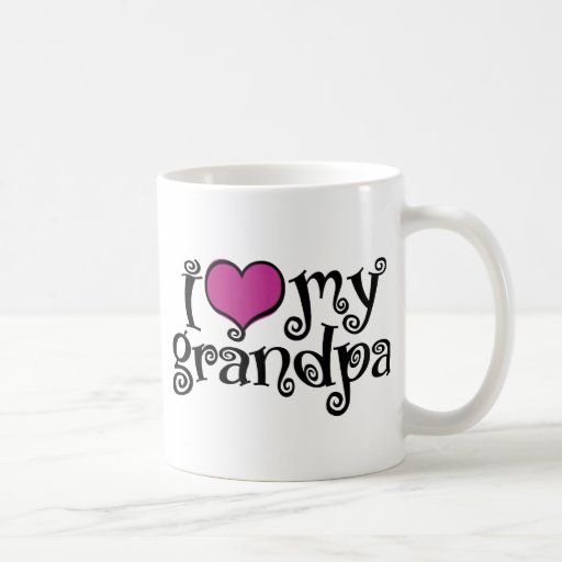I Love My Grandpa Mug