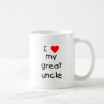 I Love My Great Uncle Mug