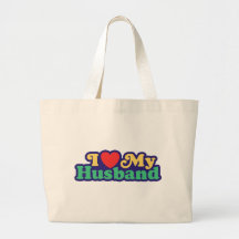 I Love My Husband Bags