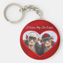 I LOVE MY IN-LAWS-KEYCHAIN