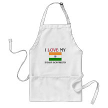 I Love My Indian Boyfriend Apron