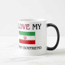 I Love My Iranian Boyfriend Coffee Mugs