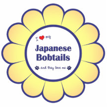 I Love My Japanese Bobtails (Multiple Cats) Photo Cutouts