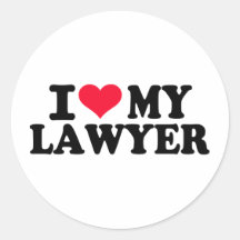 I love my Lawyer Sticker