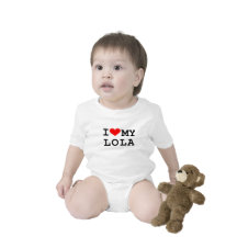 I love my lola tee shirt