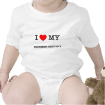 I Love My MARKETING EXECUTIVE Tees