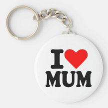 I love my mum key chain