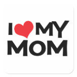I Love My Mum Mother's Day Sticker stickers