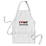 I Love My Navigator Aprons