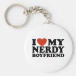 I Love My Nerdy Boyfriend Key Chains