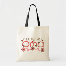 I Love My OMA Gifts Bags