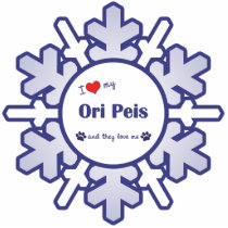 I Love My Ori Peis (Multiple Dogs) photo sculptures