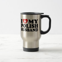 I Love My Polish Husband Mug