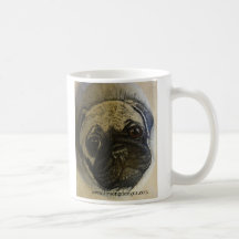 I LOVE MY PUG! COFFEE MUG