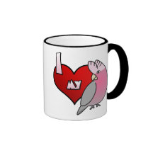 I Love my Rose Breasted Cockatoo Mug