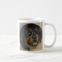 I LOVE MY ROTTY! MUG