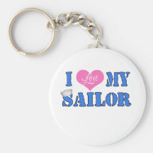 I love my Sailor Key Chain