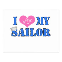 I love my Sailor Post Cards
