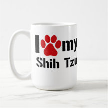 I Love My Shih Tzu Mug