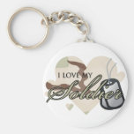 I love my Soldier Key Chain