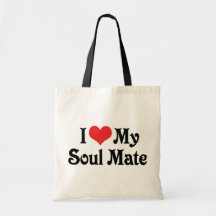 I Love My Soul Mate Bag