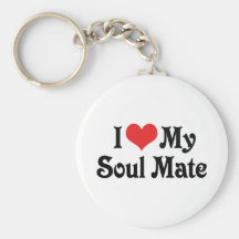 I Love My Soul Mate Key Chain