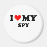 I Love My Spy Magnet