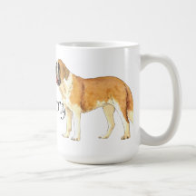 I Love my St. Bernard Coffee Mugs