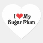 I Love My Sugar Plum Sticker