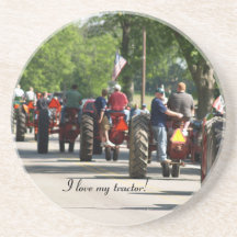 I love my tractor coasters