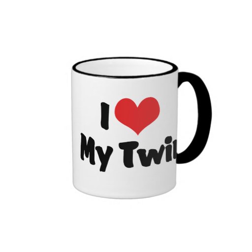 I Love My Twin Mug