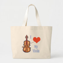 I Love My Viola Bag