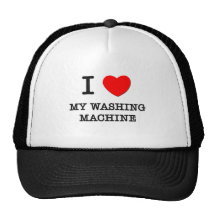 I Love My Washing Machine Mesh Hat
