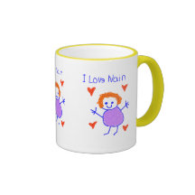 I Love Nain Coffee Mug