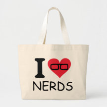 i love nerds bag