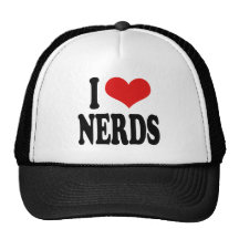 I Love Nerds Hats