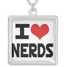 I Love Nerds Necklace