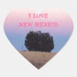 I Love New Mexico Heart Stickers
