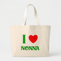 I  Love Nonna Canvas Bag