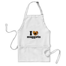I love nuggets aprons