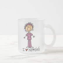 I Love Nursing T-shirts and Gifts Mug